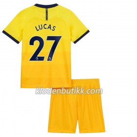 Tottenham Hotspur Lucas 27 Barn Tredjedraktsett 2020-2021 Kortermet (+ Korte bukser)